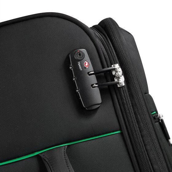 Delsey Paris x United Colors of Benetton Color Block 4-Rollen Kofferset 3 tlg.