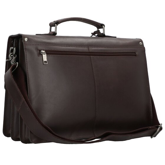 Burkely Vintage Dean Aktentasche Leder 38 cm