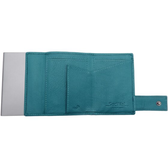 SecWal SecWal 1 Kreditkartenetui Geldbörse RFID Leder 9 cm