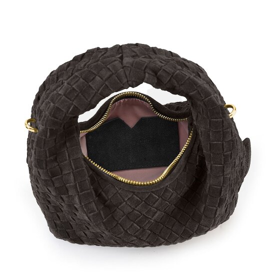 LES VISIONNAIRES Greta Micro weave Handtasche Leder 20 cm