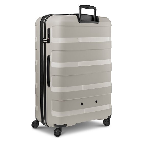Redolz Pro PP 4 Rollen Trolley 83 cm mit Dehnfalte