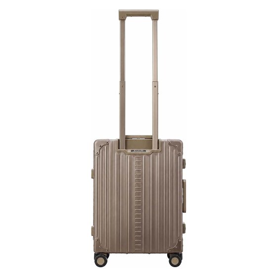 Aleon Traveler Domestic 4-Rollen Kabinentrolley Aluminium 55 cm
