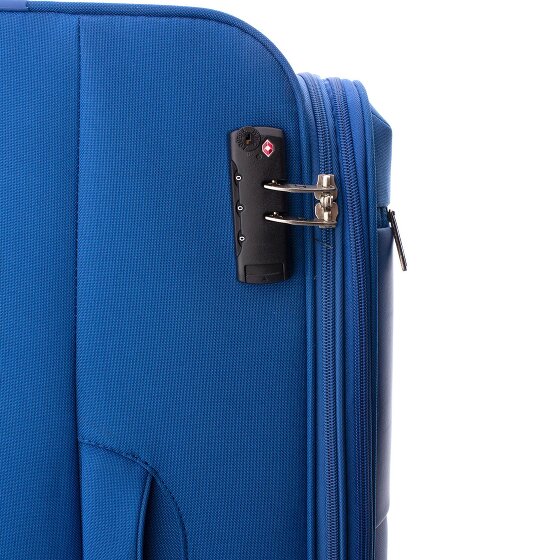 Gladiator 3700 4 Rollen Trolley 78 cm mit Dehnfalte