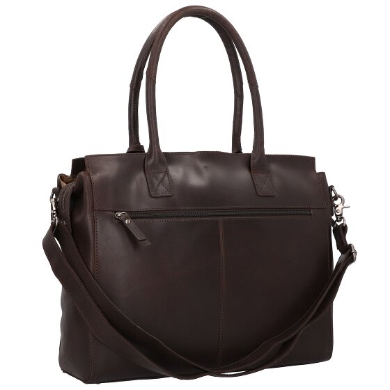 Burkely Vintage Doris Schultertasche Leder 39 cm Laptopfach