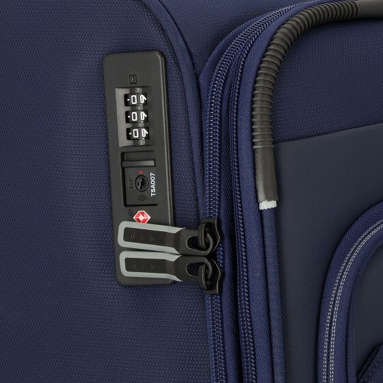 d&n Travel Line 9504 4 Rollen Kofferset 3-teilig mit Dehnfalte