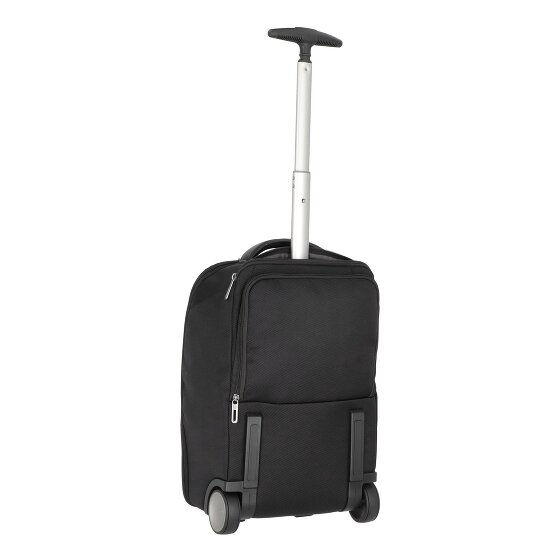 Piquadro Brief 2 Rollen Rucksacktrolley 40 cm Laptopfach