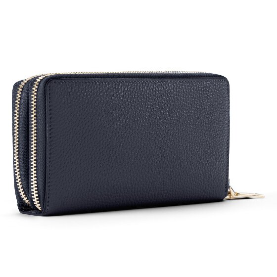 Lazarotti Bologna Leather XL Double Zip-Around Geldbörse RFID Leder 20 cm