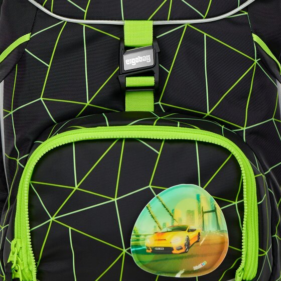 Ergobag Pack Schulranzen-Set 6tlg. inkl. Klettie-Set