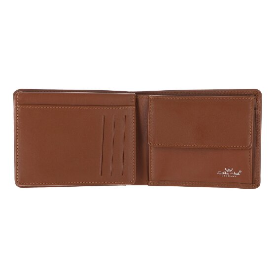 Golden Head Polo Geldbörse RFID Schutz Leder 12 cm