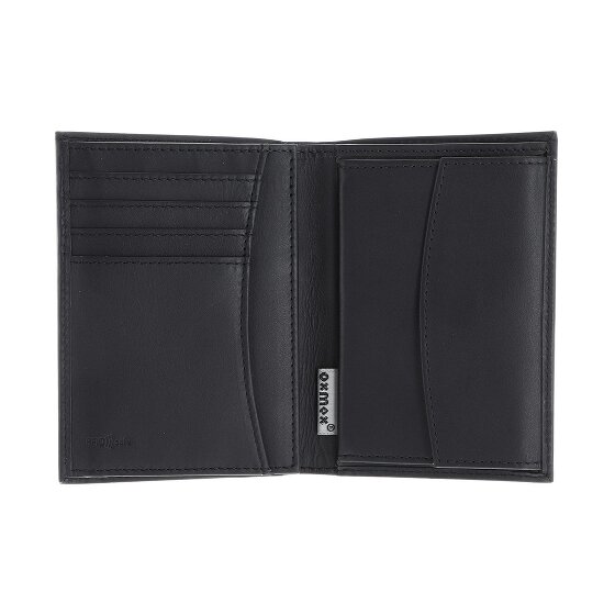 oxmox Leather Geldbörse RFID Schutz Leder 13 cm