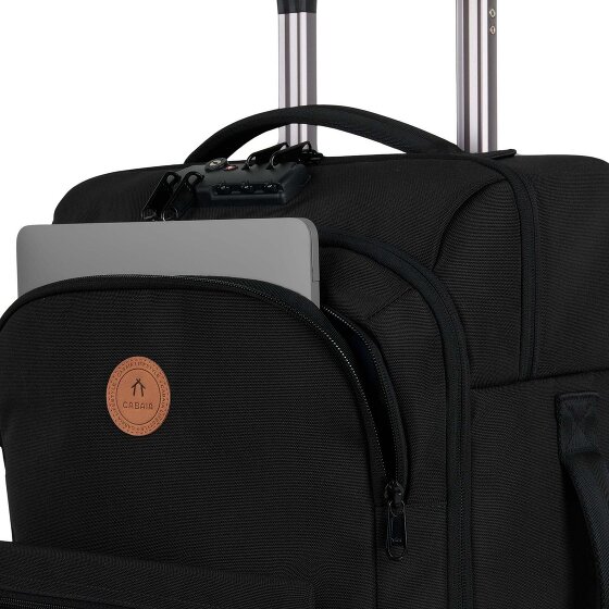 Cabaia Soft Suitcase Small 4 Rollen Kabinentrolley S 55 cm Laptopfach
