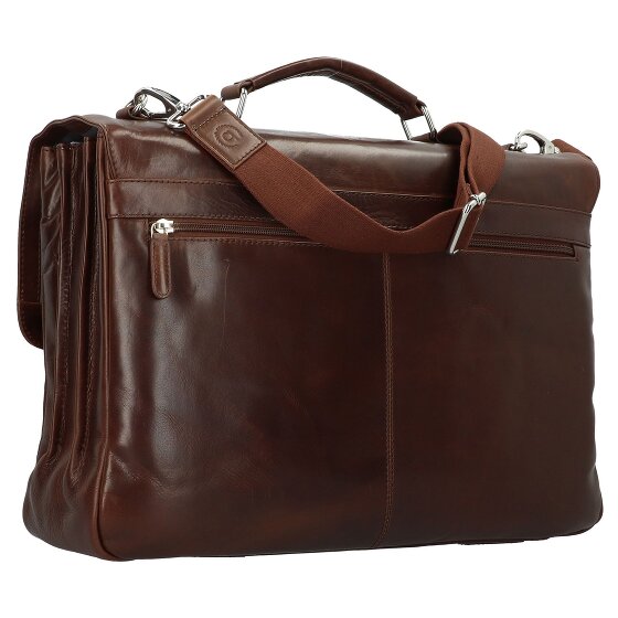 bugatti Romano Aktentasche Leder 44 cm Laptopfach