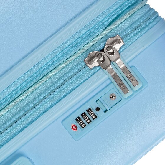 Heys Pastel 4 Rollen Trolley M 66 cm mit Dehnfalte