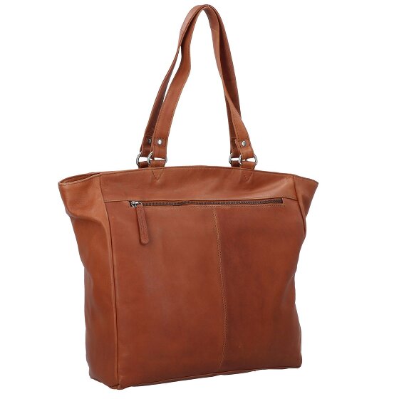 The Chesterfield Brand Wax Pull Up Schultertasche Leder 36 cm Laptopfach