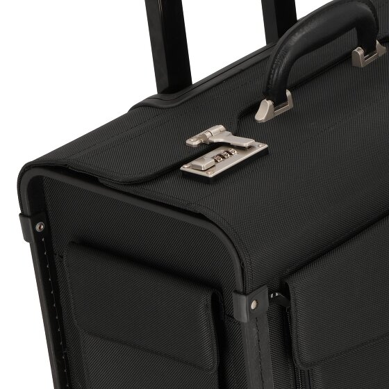 Dermata 2 Rollen Pilotentrolley 38 cm