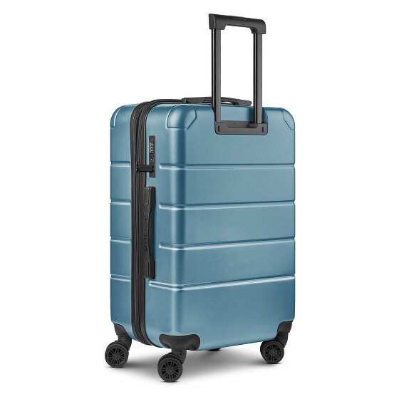 Police Dublin 4 Rollen Trolley M 64 cm mit Dehnfalte
