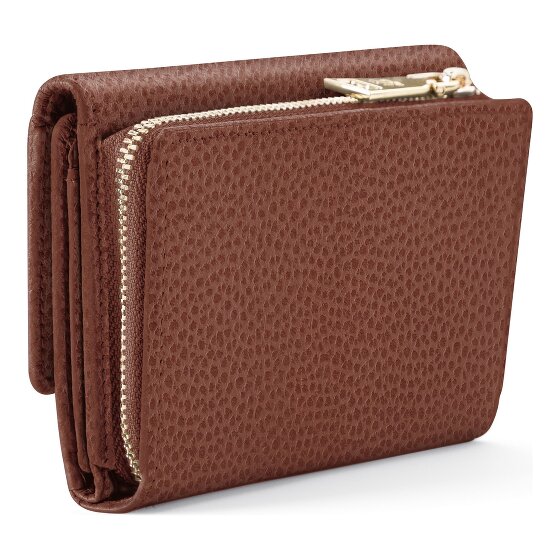 Lazarotti Bologna Leather XL Geldbörse mit Zip-Around Fach Leder 14 cm