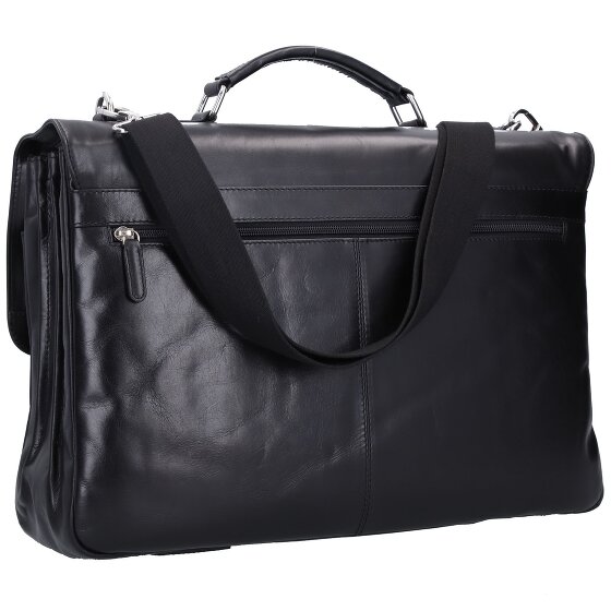 bugatti Romano Aktentasche Leder 44 cm Laptopfach