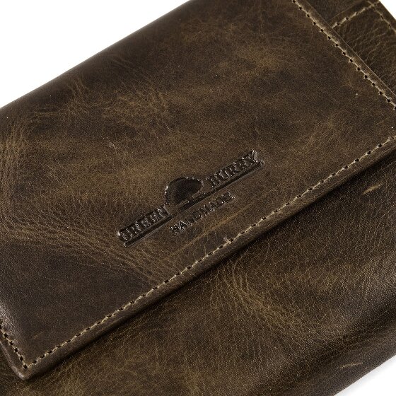 Greenburry Newport Geldbörse RFID Schutz Leder 14 cm