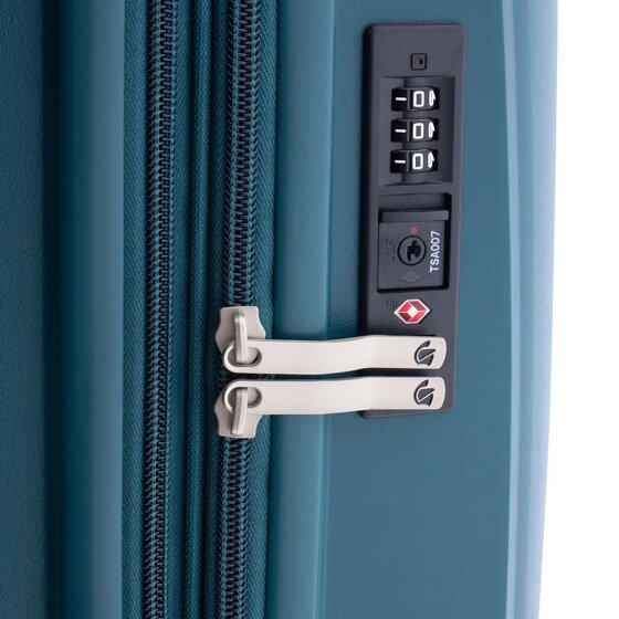 Gladiator 5000 4 Rollen Trolley 63 cm mit Dehnfalte