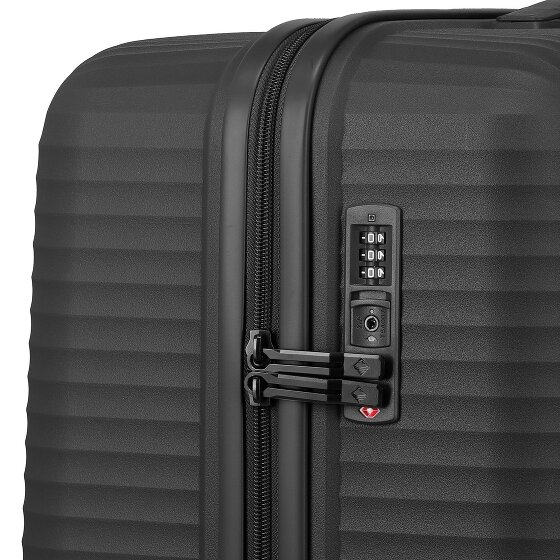 Travelite Air Stripe 4 Rollen Trolley L 77 cm