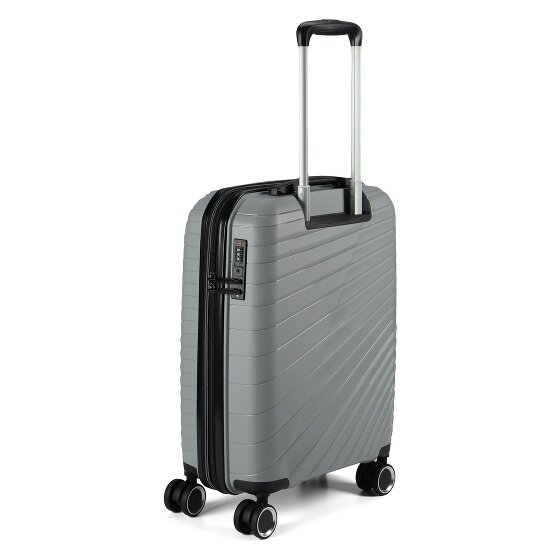 Benzi 5808 4 Rollen Kabinentrolley 55 cm mit Dehnfalte