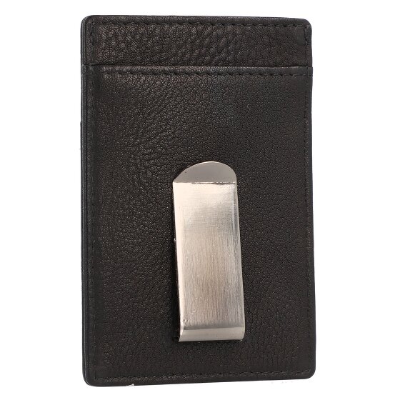 Police PT150-08536 Kreditkartenetui Leder 7 cm mit Geldscheinklammer