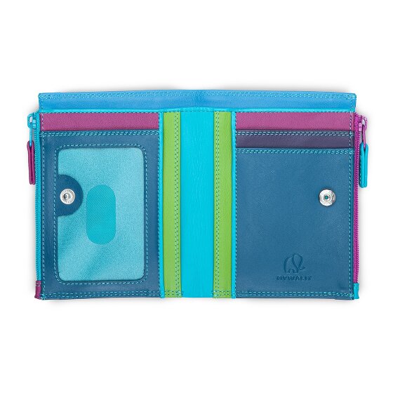 Mywalit Geldbörse RFID Schutz Leder 9 cm