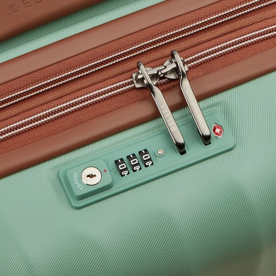 Delsey Paris Carrousel 2 4 Rollen Kabinentrolley 55 cm mit Dehnfalte