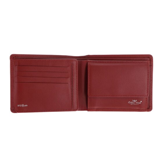 Golden Head Polo Geldbörse RFID Schutz Leder 12 cm