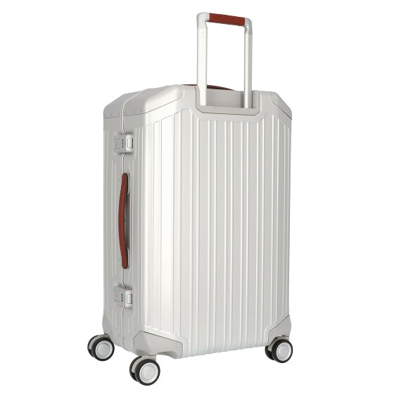 Piquadro Alu 4-Rollen Trolley 69 cm
