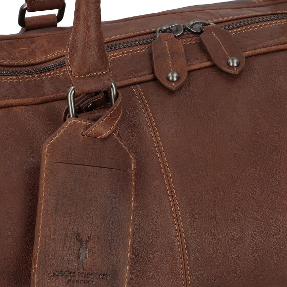 Jack Kinsky Porto Weekender Reisetasche Leder 55 cm