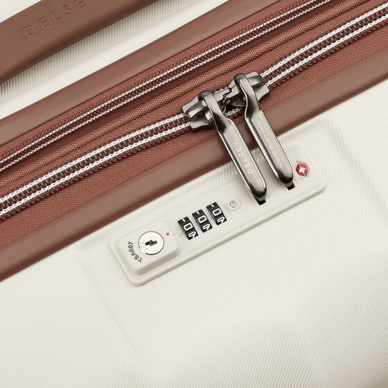 Delsey Paris Carrousel 2 4 Rollen Trolley 77 cm mit Dehnfalte