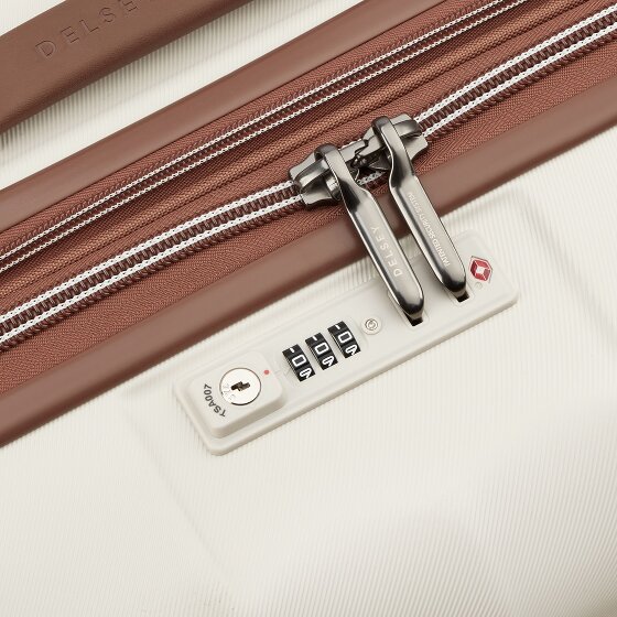 Delsey Paris Carrousel 2 4 Rollen Trolley 77 cm mit Dehnfalte