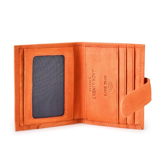 Jack Kinsky Aruba Geldbörse RFID Schutz Leder 10 cm