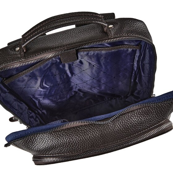 Braun Büffel Novara Business-Rucksack Leder 40 cm Laptopfach