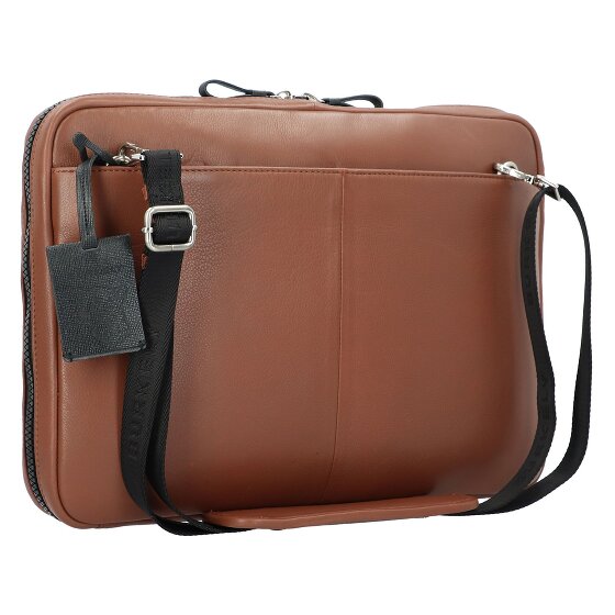 Burkely Bold Bobby Laptoptasche RFID Leder 39 cm Laptopfach