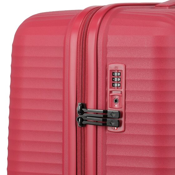 Travelite Air Stripe 4 Rollen Trolley L 77 cm