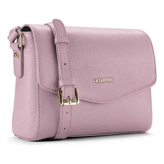 Lazarotti Bologna Leather Crossbody Umhängetasche Leder 22 cm