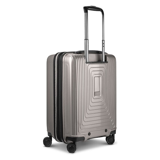 Redolz Essentials 14 4 Rollen Kabinentrolley S 55 cm Laptopfach mit Dehnfalte