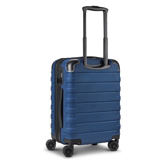 Tonino Lamborghini Milano 4 Rollen Kabinentrolley S 54 cm mit Dehnfalte