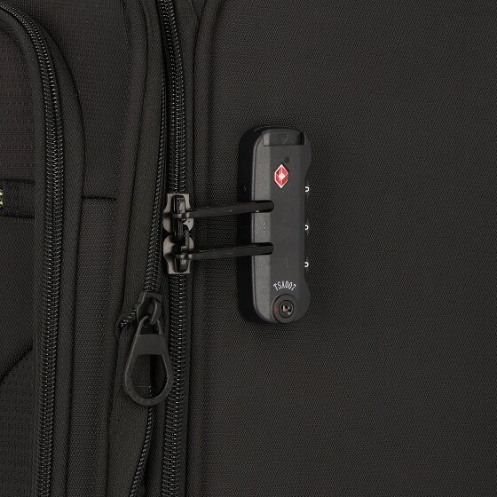d&n Travel Line 9704 4 Rollen Kabinentrolley S 55 cm mit Dehnfalte