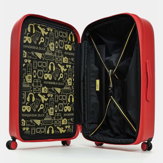 Mandarina Duck Logoduck + 4 Rollen Trolley L 75 cm