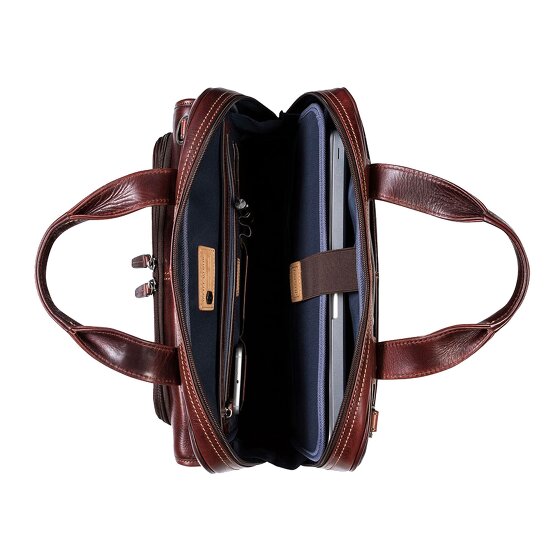 Jekyll & Hide Aktentasche Leder 38 cm Laptopfach