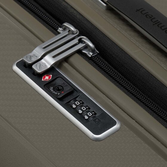 Eminent Aegis 4 Rollen Kabinentrolley S 55 cm mit Dehnfalte