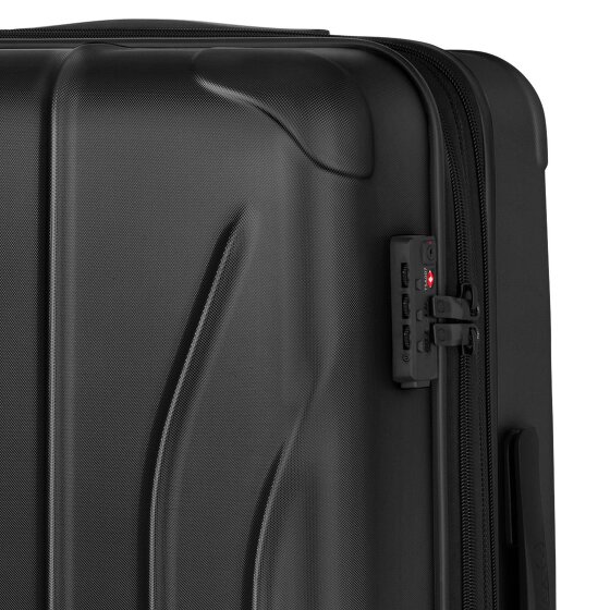Wenger Oryson 4 Rollen Trolley M 65 cm mit Dehnfalte