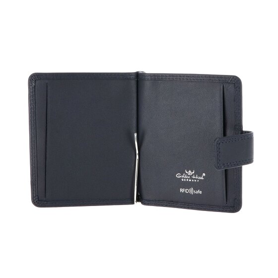 Golden Head Polo Geldbörse RFID Schutz Leder 10 cm Geldscheinklammer