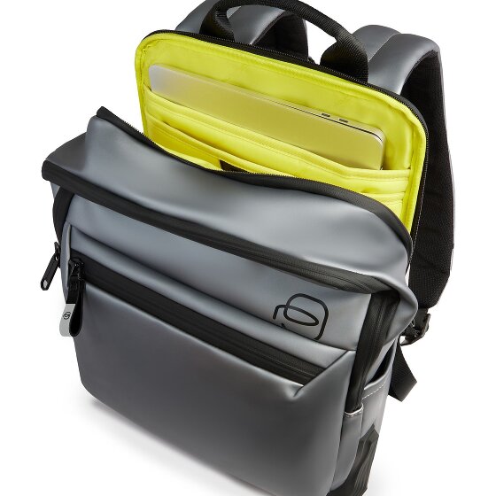 Piquadro Corner Business-Rucksack RFID Schutz 43 cm Laptopfach