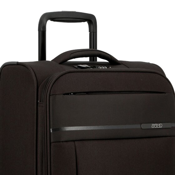 Jump Monthélys 4 Rollen Kabinentrolley 55 cm mit Dehnfalte