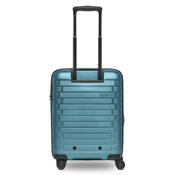 Pactastic Collection 04 THE CABIN + 4 Rollen Kabinentrolley S 55 cm mit Dehnfalte